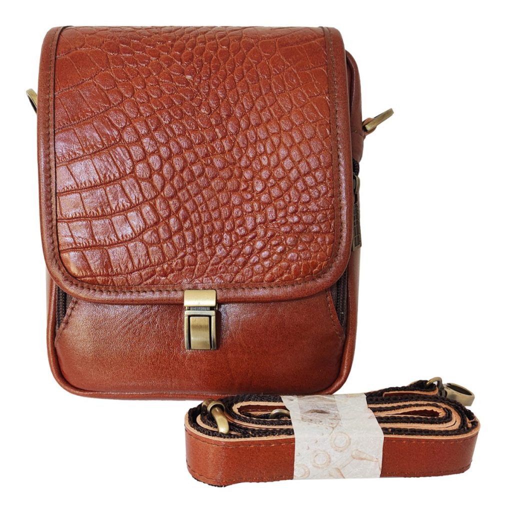 کیف چرم طبیعی دوشی