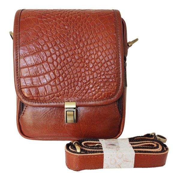 کیف چرم طبیعی دوشی