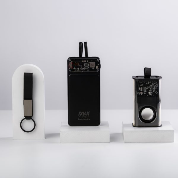 ست سه تکه اسپیکر ، پاوربانک و سرکلیدی