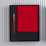 ميني ست دو تکه قرمز مشکي