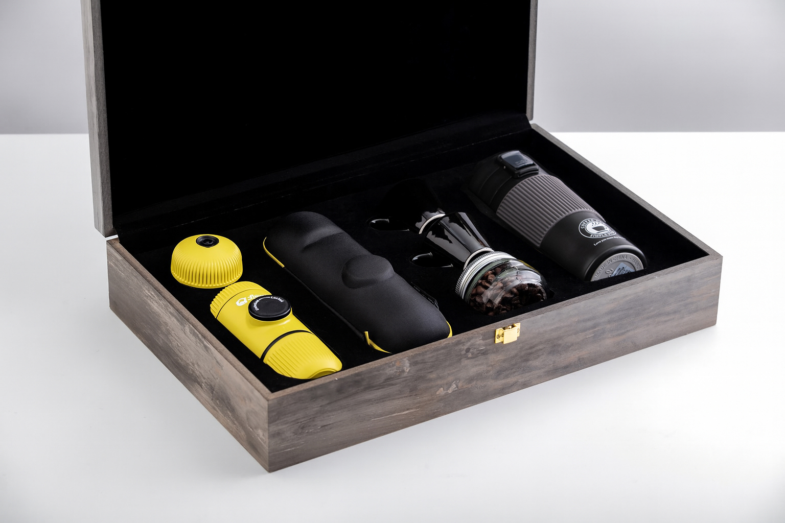 ست اسپرسو ساز زرد